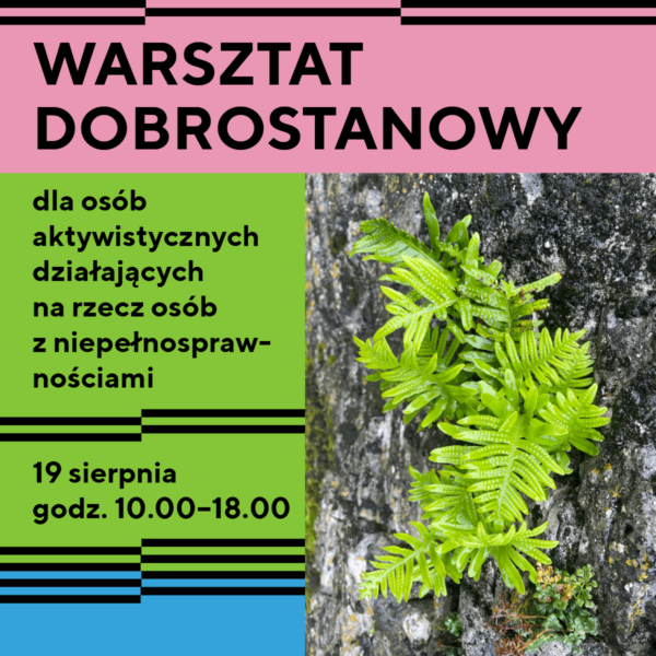 (Polski) WARSZTATY DOBROSTANOWE 