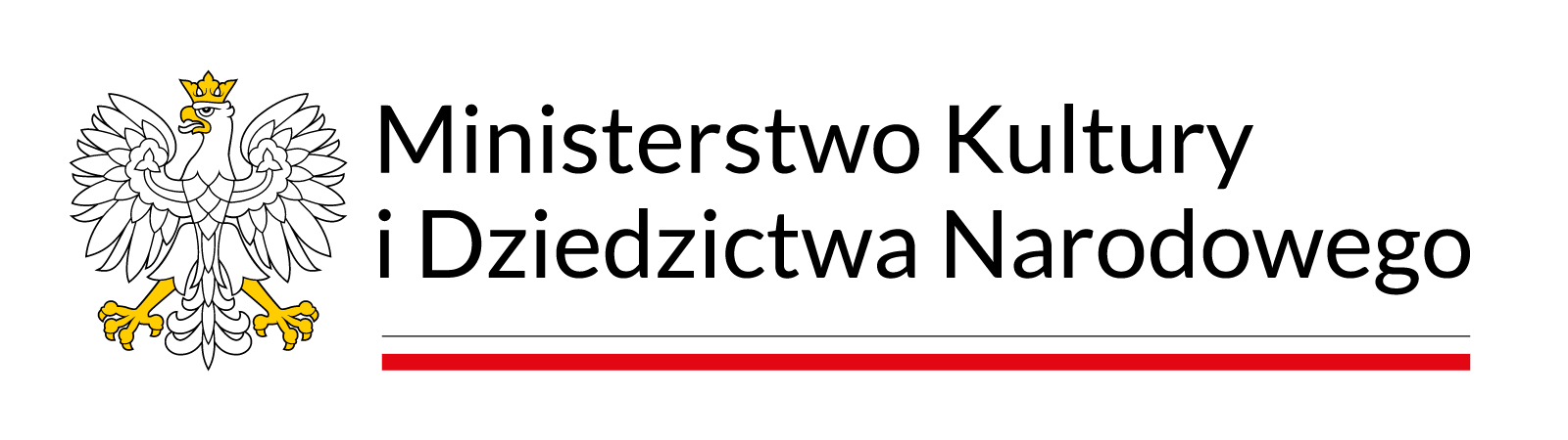 Logo: (Polski) Ministerstwo Kultury i Dziedzictwa Narodowego
